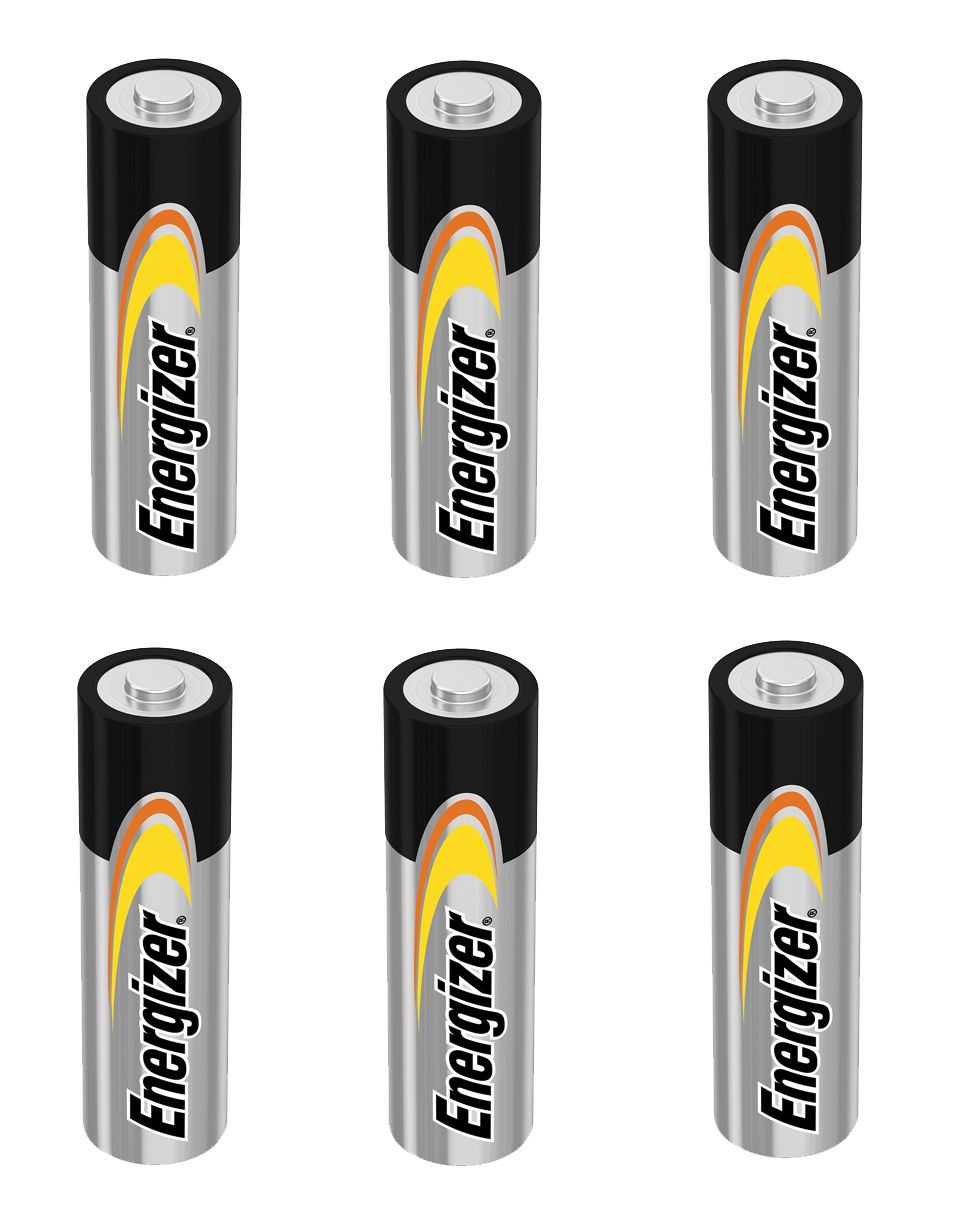 Energizer Alkaline 1.5V AA batteries -  6 Pack